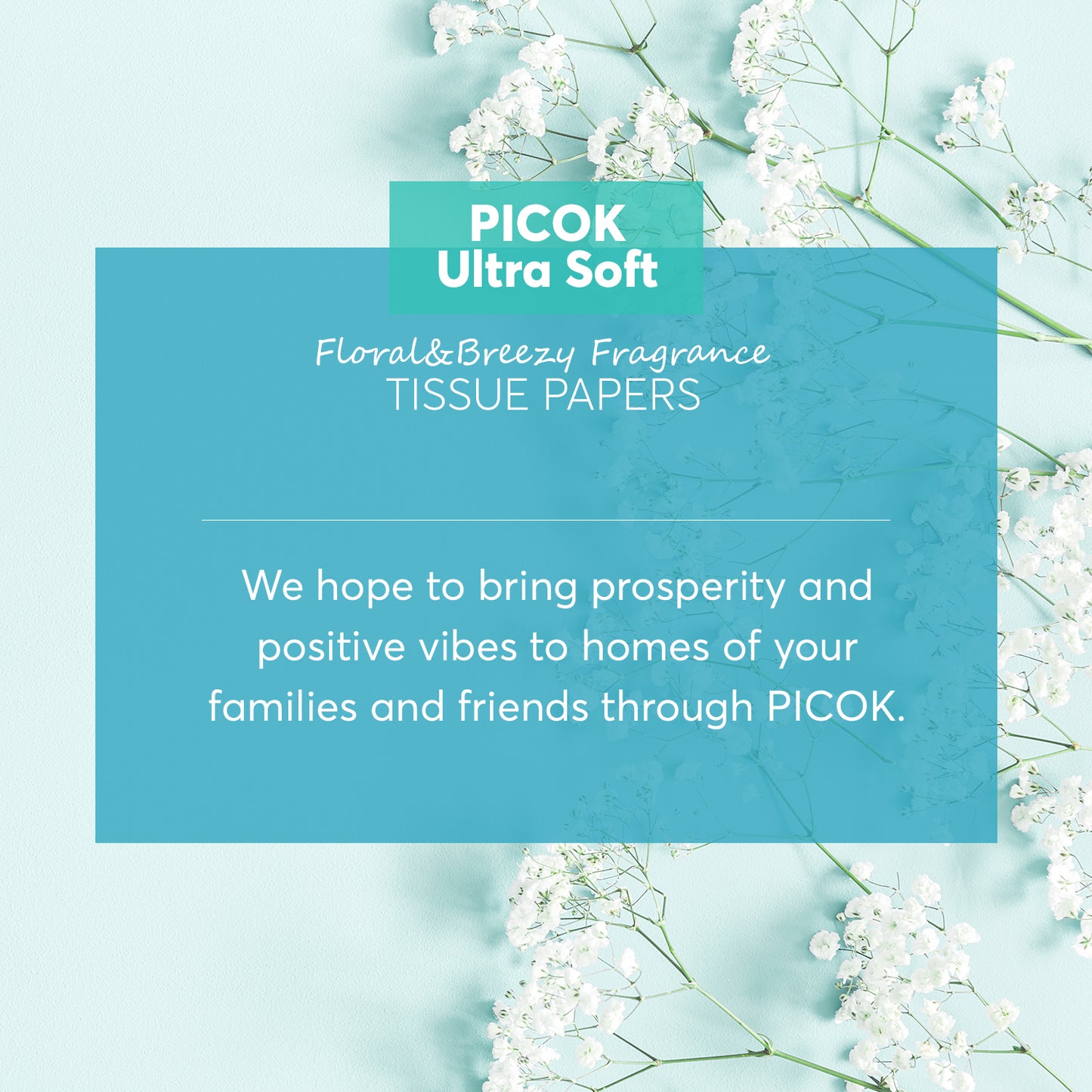 Picok Ultra Soft Toilet Tissue Paper 6Rolls (12Packs) Bulk
